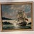 Nautical 20th Century British School Oil on Canvas Signed Framed Tall Masted Ship at the Sea For Sale - Image 3 of 10