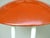 Orange and Light Beige Outdoor Mushroom Lamp from Bega, 1950s For Sale - Image 14 of 18