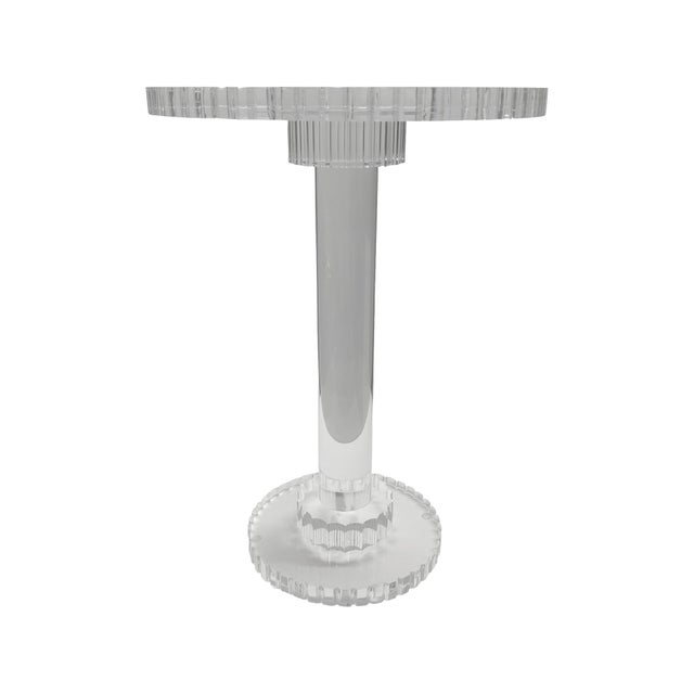 Transparent Griffith Drink Table For Sale - Image 8 of 11