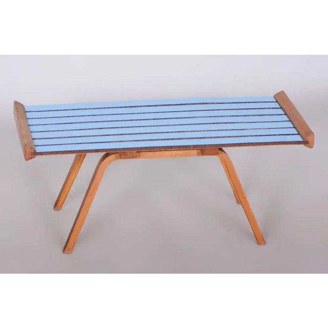 Small Mid-Century Czech Side Table, 1950s For Sale - Image 4 of 7