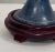 Blue Vintage Candlestick Table Lamp With Handmade Shade With American Pintail Ducks For Sale - Image 8 of 12