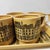 Mid Century Regency Row Snack Sets Service for Four - Snack Trays & Mugs –8 Pieces For Sale In Chicago - Image 6 of 18