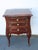 French Bombay Serpentine Nightstands Bedside Tables a Pair 6653 For Sale - Image 15 of 18