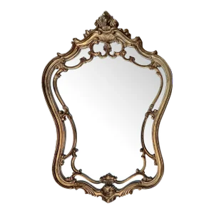 1960’s Gilt Regency Wall Mirror by Barbara Byrd