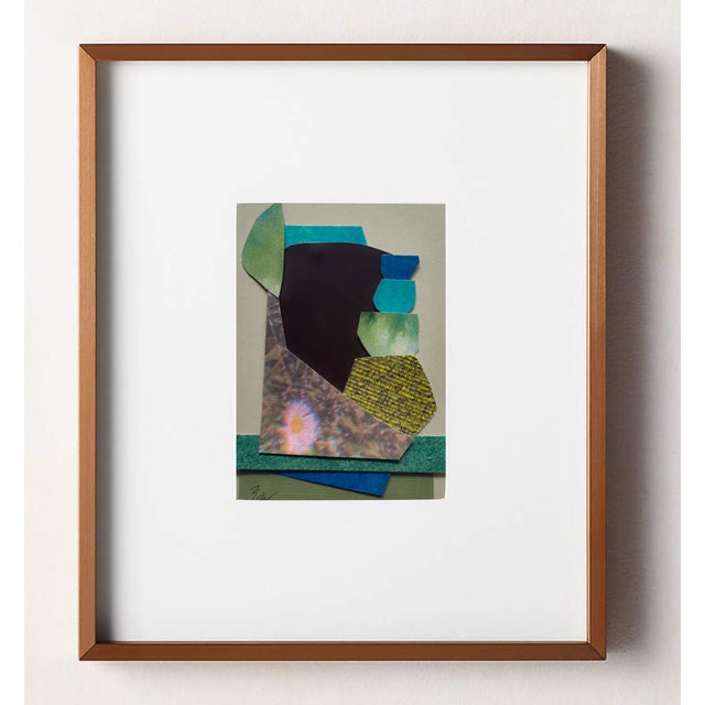 "Petal" is an original mixed media collage on paper by Zac Woodiel. This is one of eight pieces in the "Petal" series....
