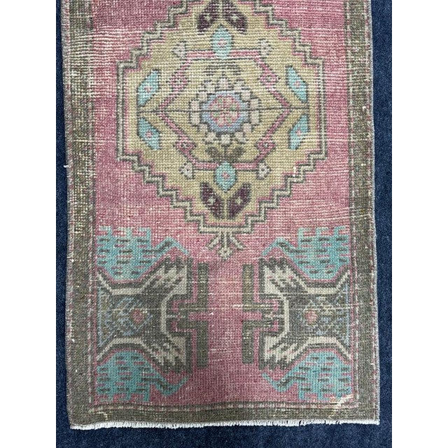Contemporary Turkish Yastik Rug 1'9" x 3'2" For Sale - Image 3 of 5