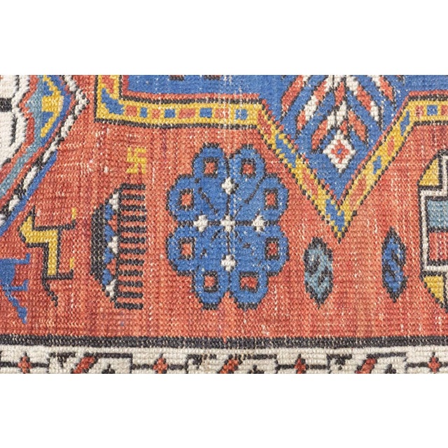 Traditional Antique Shirvan Rug 4'1'' x 7' For Sale - Image 3 of 12