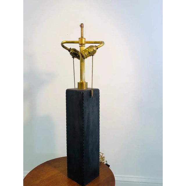 Modern Donghia Glass Lamps-Mattone - A Pair For Sale - Image 3 of 8