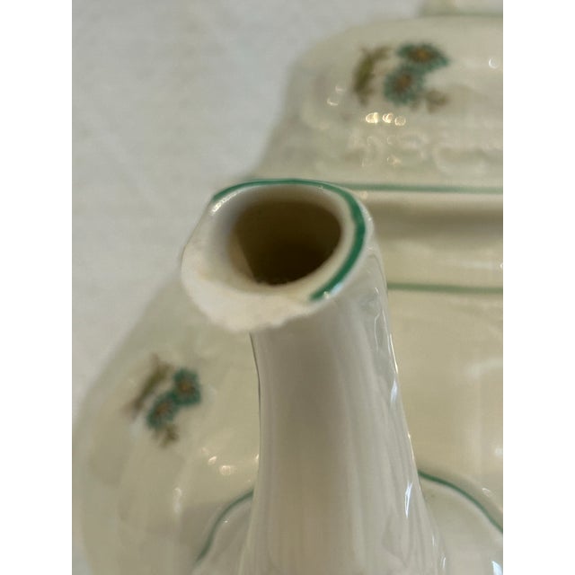 1950’s Rosenthal Sanssouci Porcelain “Moss Rose” Tea Pot For Sale - Image 12 of 12