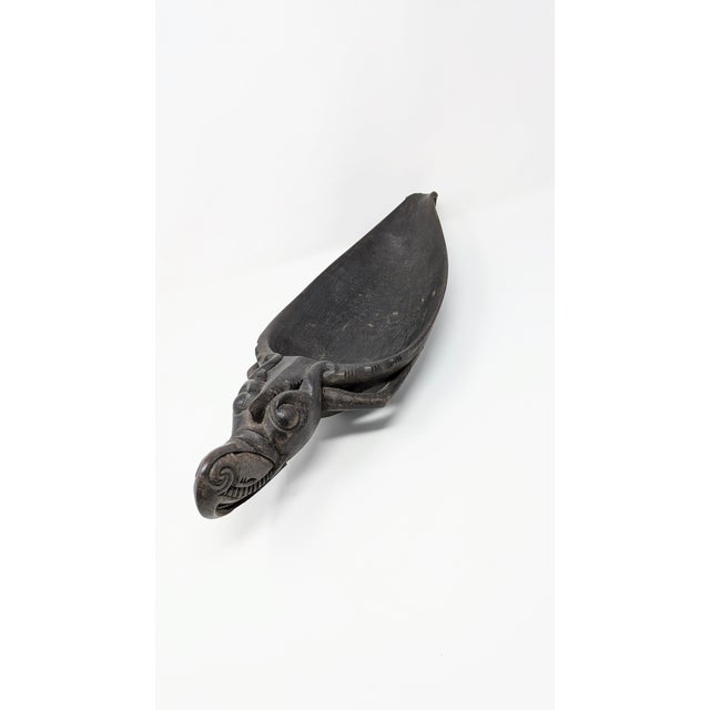 1950s 1930s-1940s Borneo Dayak Tribe "Aso" Dragon Dog Bowl For Sale - Image 5 of 7
