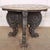 Really quirky German 19th C painted lamp table with a carved base. 1890 Dimensions:H: 62cm (24.4")Di: 80cm (31.5") This...