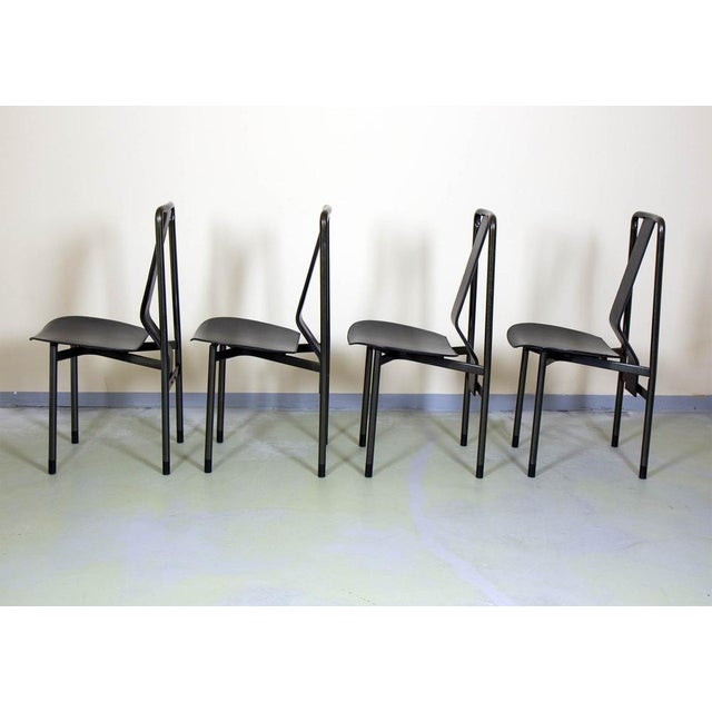 Irma Chairs by Achille Castiglioni for Zanotta, 1980s, Set of 4 For Sale - Image 3 of 10