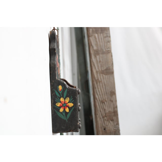 Wall Pocket Floral -Pink Lily and Orange Tulips For Sale - Image 6 of 10