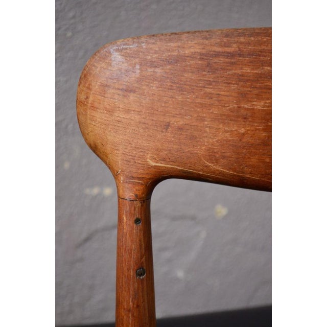 Scandinavian Teak Dining Chair by Johannes Andersen for Uldum Møbelfabrik For Sale - Image 12 of 14