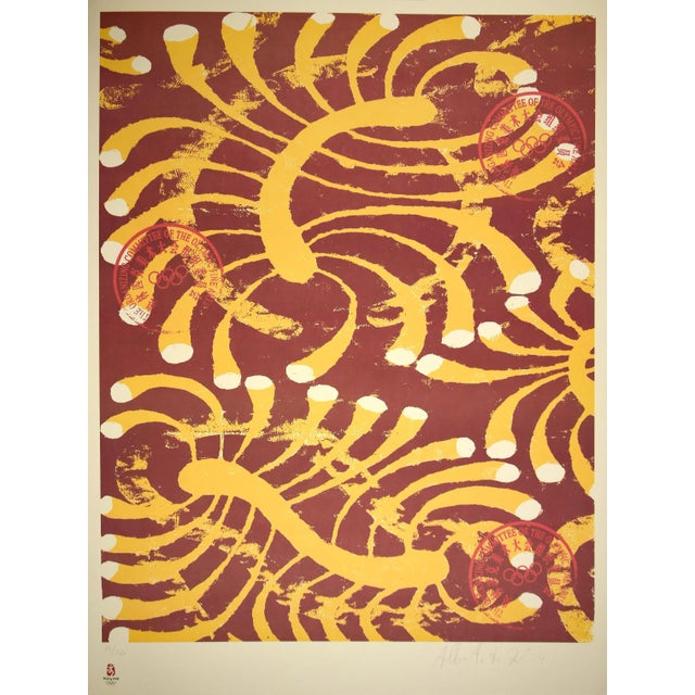 Canoe is an original lithograph realized by Alberto Di Faio in 2008. Limited edition 73/260 prints, numbered and hand...