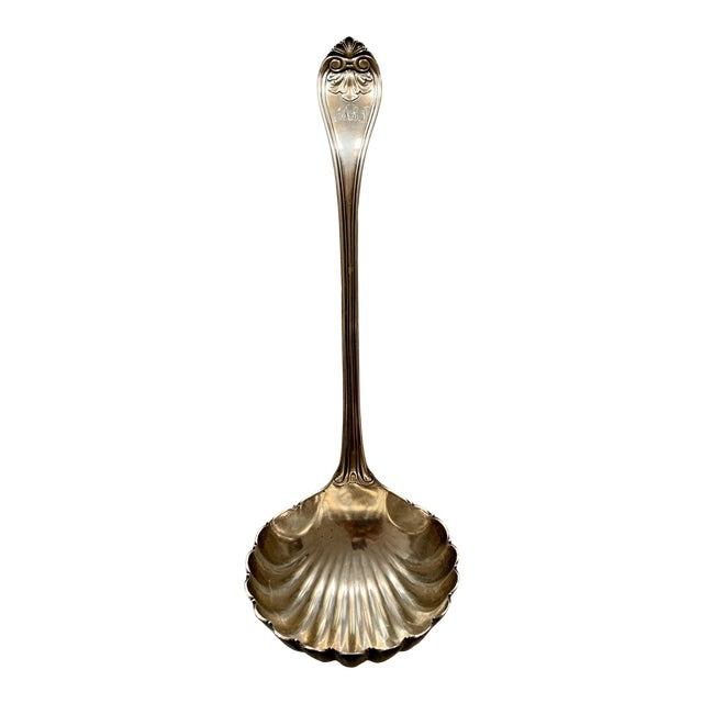 Large Gorham Soup Ladle in the "Josephine" Pattern 1855 Coin For Sale