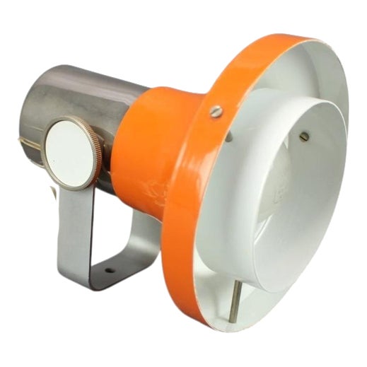 Orange Wall Lamp by Josef Hurka for Napako, Czechoslovakia, 1970s For Sale