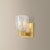Mitzi Mitzi Danae 4.25 in. 1 Light Bath and Vanity in Aged Brass Finish For Sale - Image 4 of 7