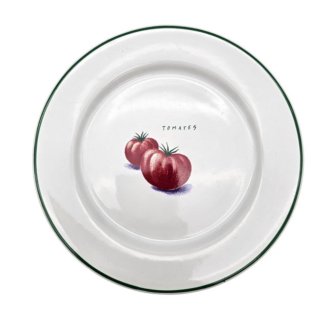 French Country Ulster Ceramics Ireland “Jardin De France” 8-Inch Fruit Motif Plates — Set of 11 For Sale - Image 3 of 10