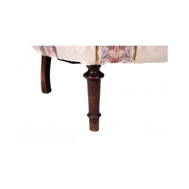 Textile Sofa with Armchairs by Luigi Filippo, Set of 3 For Sale - Image 7 of 13