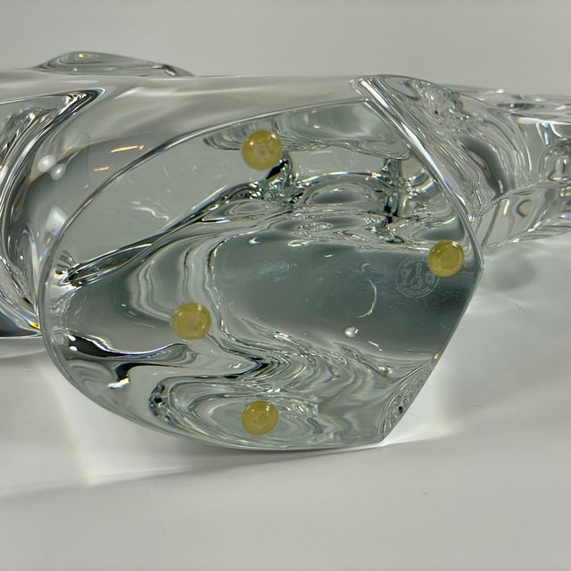 Late 20th Century Large Signed Baccarat France Crystal Horse Head ...