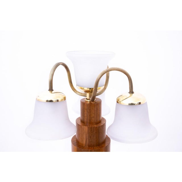 1950s 20th Century Art Deco Lamp, Poland, 1950s For Sale - Image 5 of 8