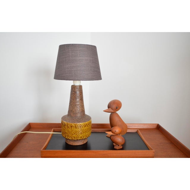 Mid-Century Modern Table Lamp by Aldo Londi for Bitossi, 1960s For Sale - Image 3 of 12