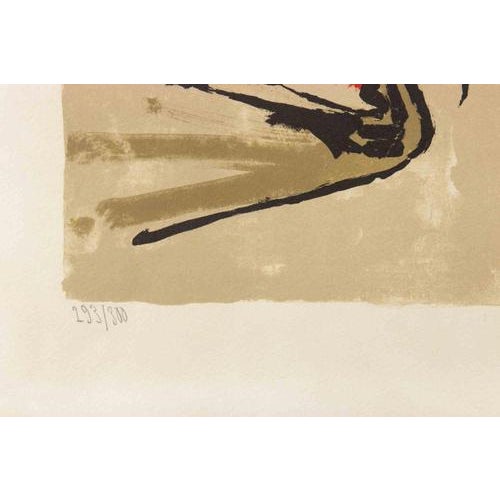 Lithograph on paper. Image dimension 38x55,5 cm. Hand signed and numbered. Edition of 300. Table from the Suite "Prisunic"...