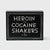 Ceramic David Shrigley Heroin and Cocaine Vendor Salt & Pepper Shakers For Sale - Image 7 of 8