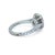 2010s Cartier Platinum Destinée Diamond Ring 2.31ct 5.43g, Size 5.5 For Sale - Image 5 of 18