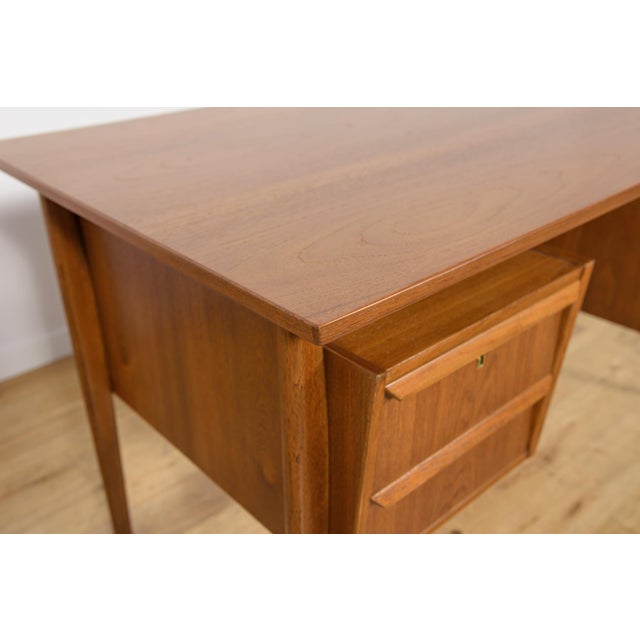 Mid-Century Teak Desk by Gunnar Nielsen Tibergaard, Denmark, 1960s For Sale - Image 15 of 18