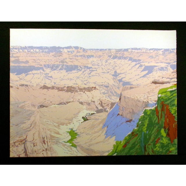 "Descent" by Nanci Blair Closson Hand Signed and Numbered by the artist "Descent" unframed Limited Edition Lithograph on...