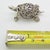 Vintage Italian Handmade Genuine Silver Perforated Turtle Figurine Miniature For Sale - Image 12 of 12