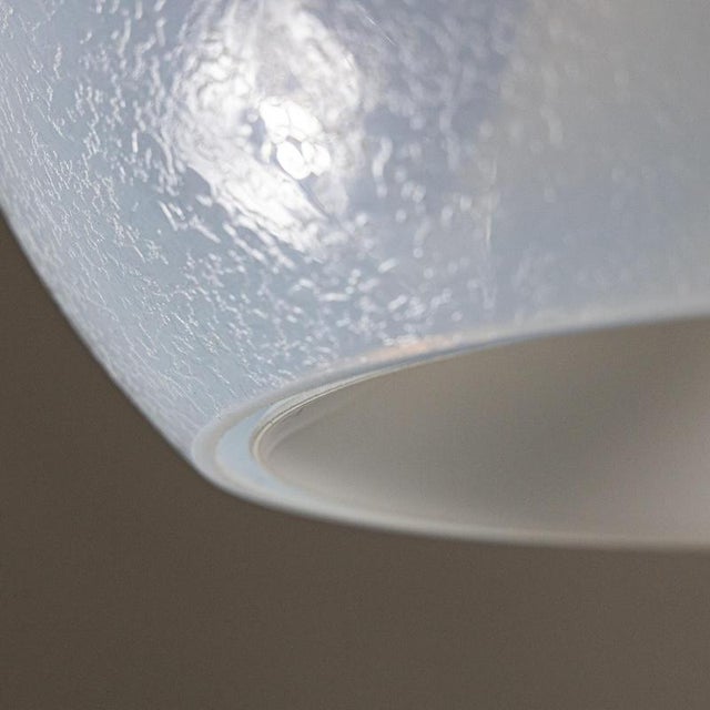 Glass Glass Pendant Lamp from AV Mazzega, 1970s For Sale - Image 7 of 9
