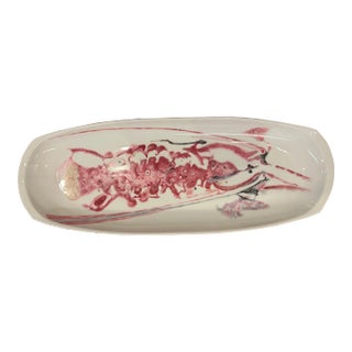 Bernard and Limoges “Homerus” Lobster Ceramic Serving Dish For Sale
