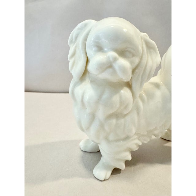 White Porcelain Pekinese Figurine For Sale In Richmond - Image 6 of 6