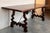 18th Dining or Console Table of Walnut with Lyre Legs and Heavy Top, Spain For Sale - Image 17 of 18