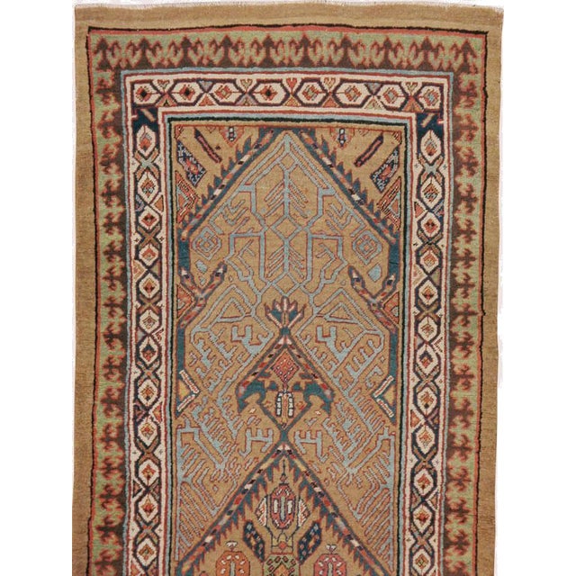 Tribal Galerie Shabab Collection Early 20th Century Persian Serab Runner For Sale - Image 3 of 10