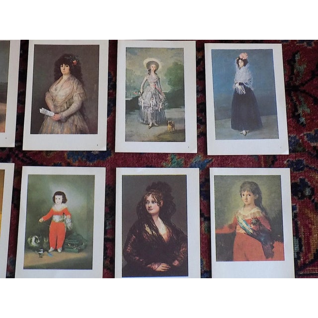 Realism Vintage Diminutive Francisco De Goya Lithographs, Mostly Women - Set of 12 For Sale - Image 3 of 8