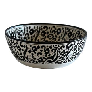 Moroccan Ceramic Sink for Bathroom Handmade For Sale