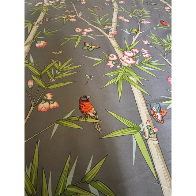 1970s 16 Yards of Floral Fabric by Brunschwig & Fils From 1976. For Sale - Image 5 of 8
