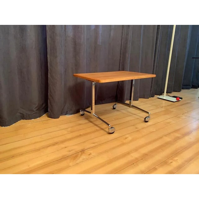Mobile Auxiliary Table, 1970s For Sale - Image 11 of 13