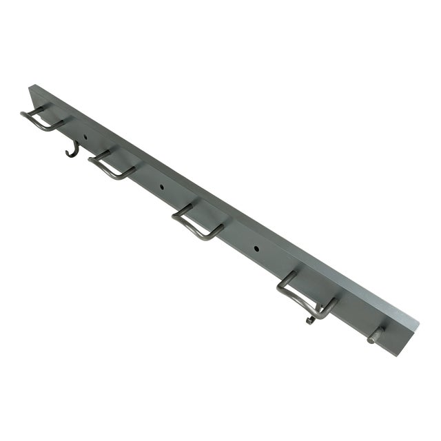 Grey Plastic Outline Serie Coat Rack by A. Castelli Ferrieri for Kartell, 1980s For Sale