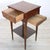 Antique Walnut Nightstand with Two Drawers, 1700s For Sale - Image 10 of 11