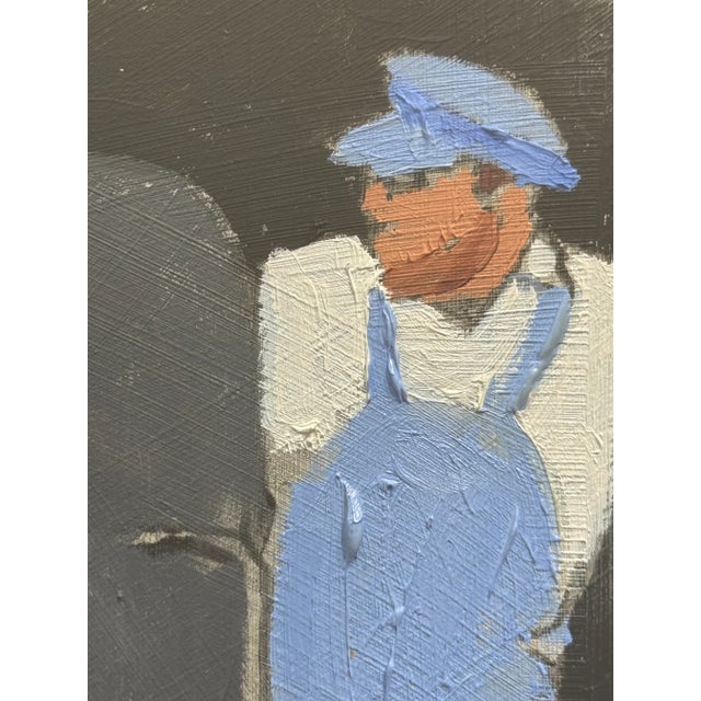 Expressionism "Frisco Steam" George T Chakos Fine Art For Sale - Image 3 of 6