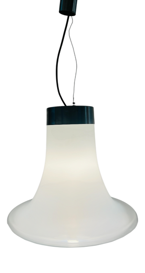 Blown Murano Glass Comare Lamp by Gino Vistosi, 1960s