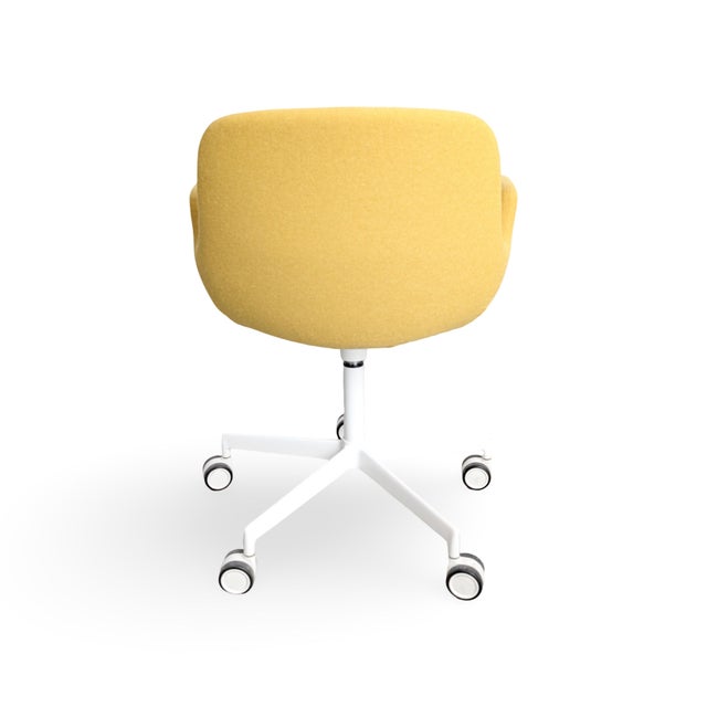 S131 Chairs with Hee Welling Fabric Armrests from Lapalma, Set of 5 For Sale - Image 4 of 13