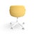 S131 Chairs with Hee Welling Fabric Armrests from Lapalma, Set of 5 For Sale - Image 4 of 13