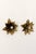 Vintage Brass Wall Sconces with Floral Motif, France, 1960, Set of 2 For Sale - Image 6 of 9