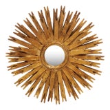 Spanish Vintage Sunburst Mirrors For Sale